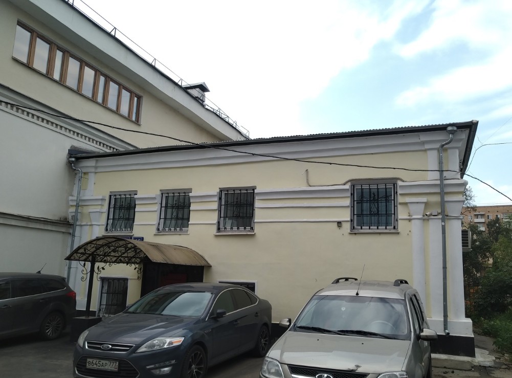 фасад дома, здание по адресу г Москва, ул Садовническая, д 46 стр 4
